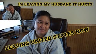LEAVING AMERICA AND MY HUSBAND NOW😢😢😢