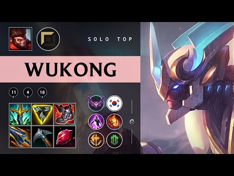 Wukong Top vs Ambessa - KR Master Patch 25.24
