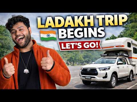 Ladakh Trip Begins | episode 1 | Camper Van edition