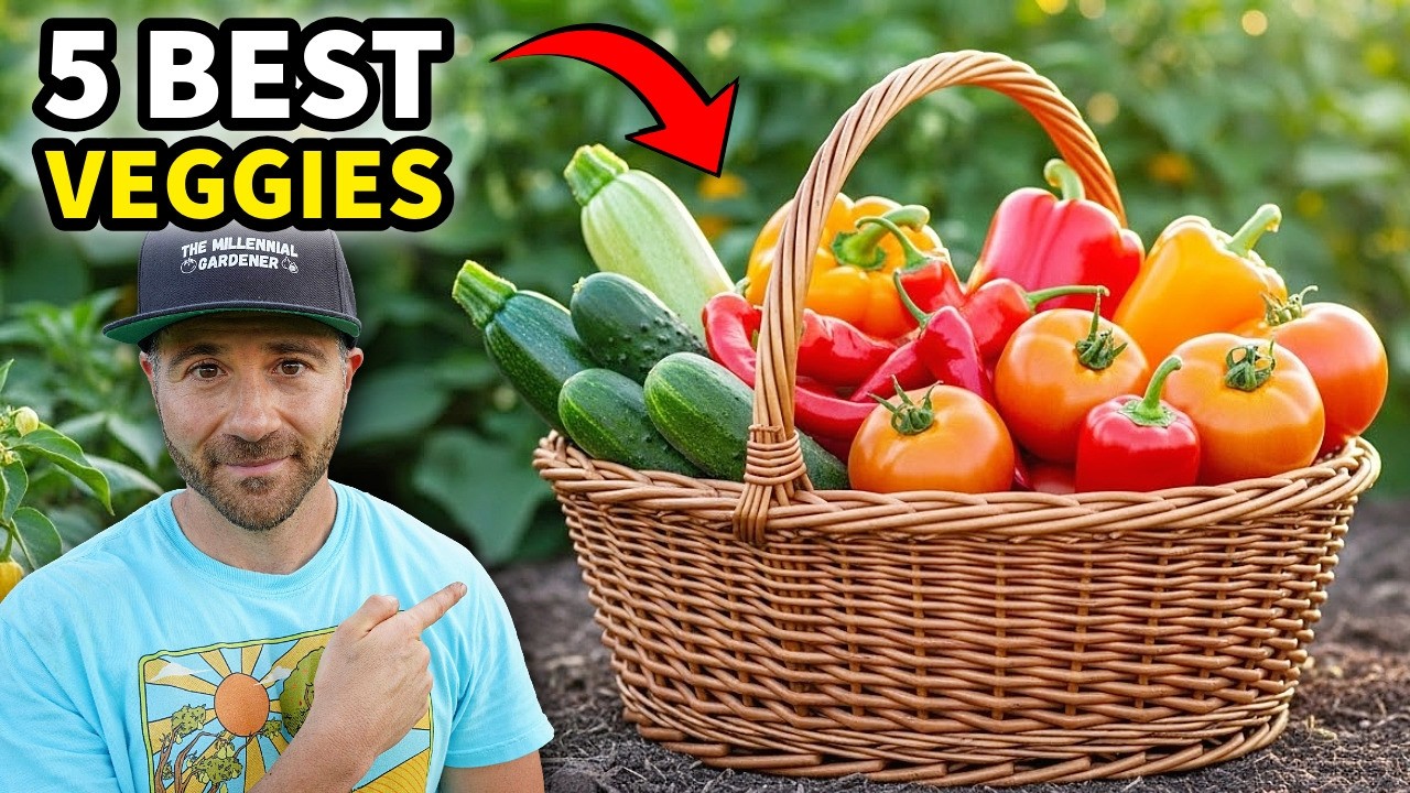 The 5 Most Productive Veggies You MUST Grow In 2026!