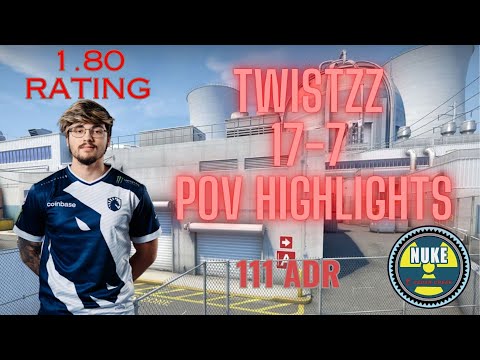 ⫷CS2 POV HIGHLIGHTS⫸ Twistzz | CCT Global Finals 2024 | Liquid vs Ence  | Map1 Nuke