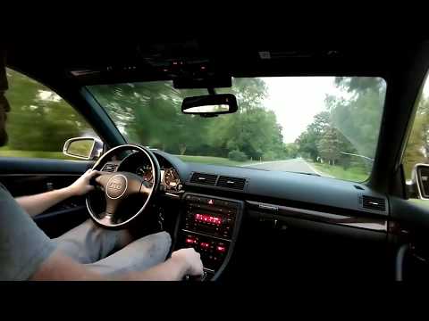 B6 S4, 4.2 V8, Straight Pipes.