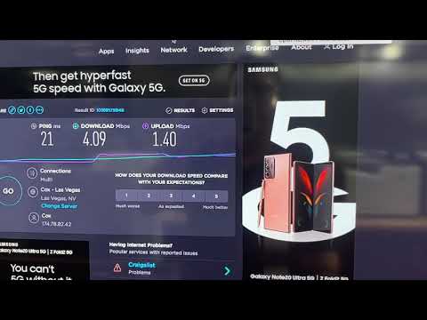 Cox Speed Test Tool
