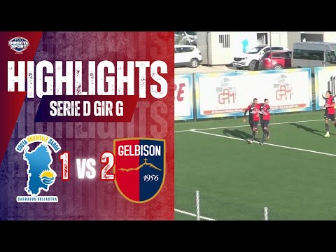 Calcio Serie D Gir. G - Costa Orientale Sarda-Gelbison 1-2 (Highlights)