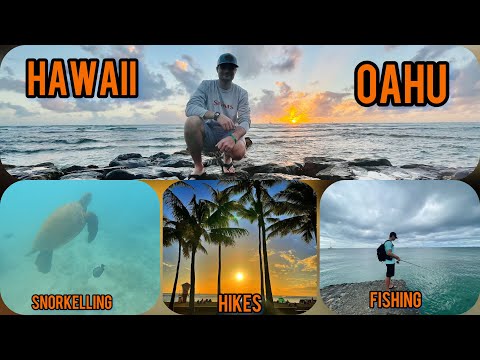FISHING | HIKES | SNORKELLING in Oahu Hawaii! (Places to check out)