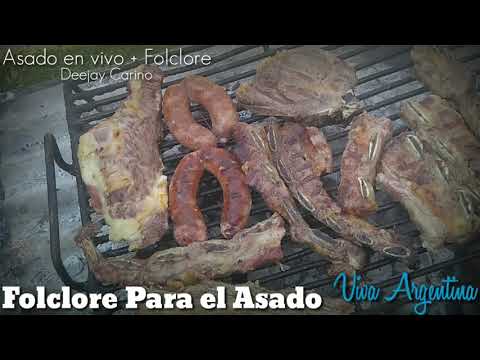 FOLCLORE PARA EL ASADO....( ASADO EN VIVO )VOLUMEN 6