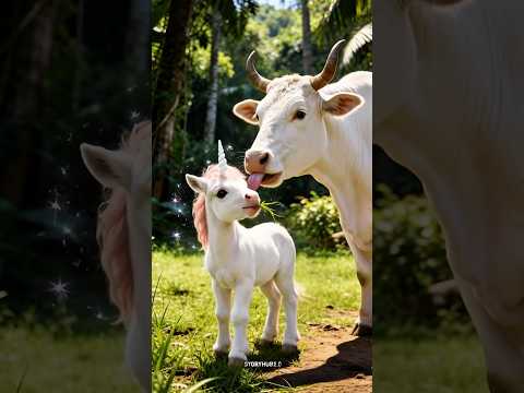 “A Cow Protected an Egg from Danger… The Ending Will Shock You 😢 🦄” #ai #cow