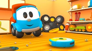 Leo Junior - eğitici çizgi film Türkçe izle. Leo Junior odasını temizliyor!