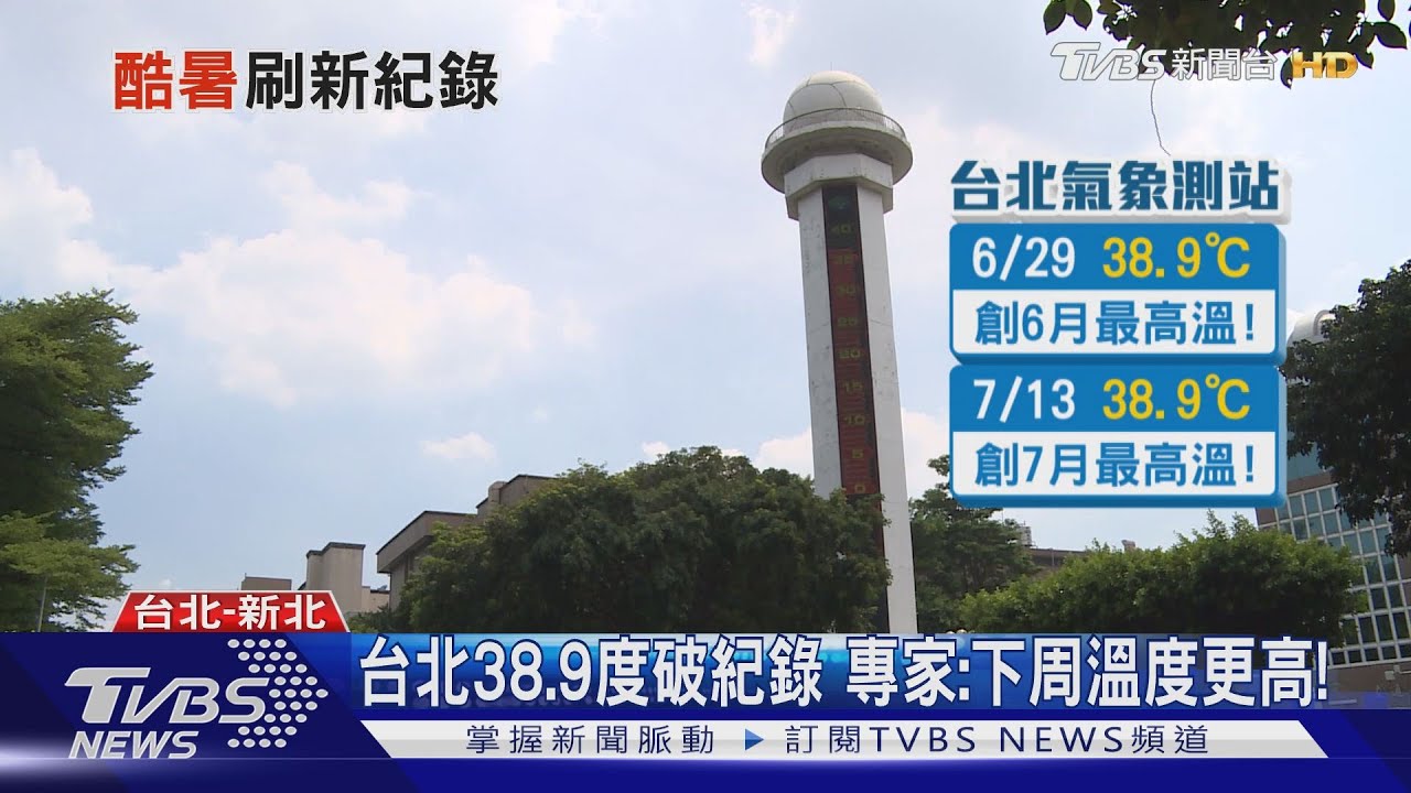 高溫紀錄還沒完　氣象專家：下周將飆破39度