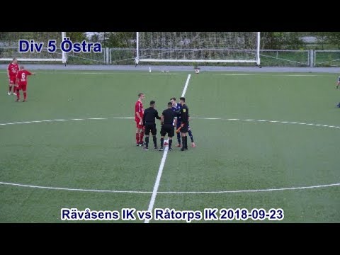 Rävåsens IK vs Råtorps IK 2018 09 23
