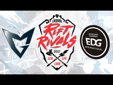 SSG vs EDG Day 1 Highlights Rift Rivals LCK LMS LPL 2017 Samsung Galaxy vs Edward Gaming LoL eSports