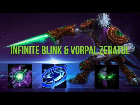 Zeratul Infinite Teleport Build - Heroes of the Storm Highlight