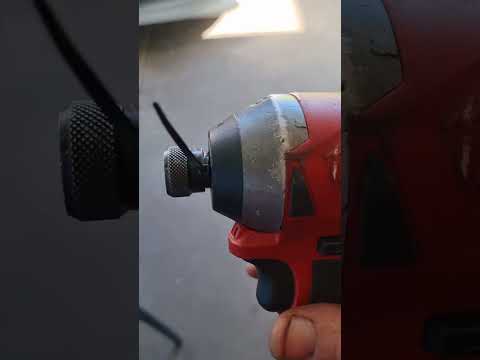 How to remove broken bit from impact drill