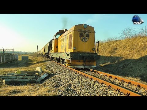 LDE1250 69-0043-0 & Marfar EXPRESS FWD Freight Train in Oradea - 19 February 2019