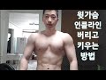 윗가슴 인클라인 버리고 키우는방법