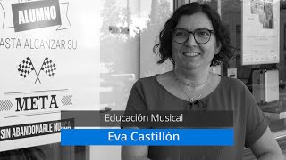 Eva María Castillón estudia Música en Master.D Zaragoza Eva María Castillón estudia Música en Master.D Zaragoza
