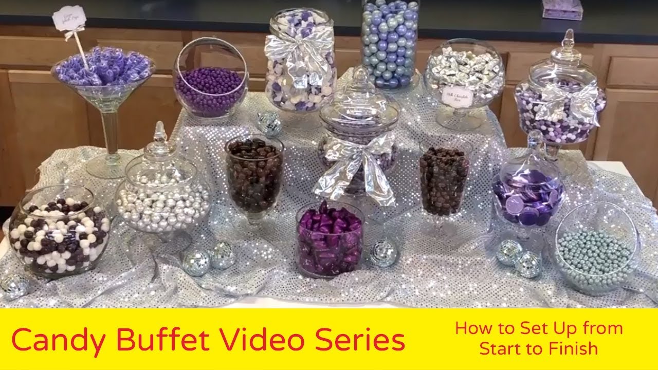 How to Set Up a Candy Buffet from Start to Finish - Part 6, Candy Buffet Tips from All City Candy