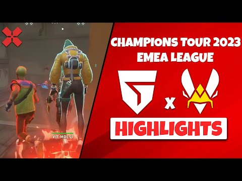 EPIC GAME!! Giants Gaming vs Team Vitality - HIGHLIGHTS | VALORANT Champions Tour 2023: EMEA League