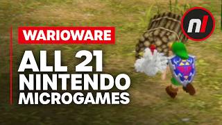 All 21 Nintendo 9-Volt WarioWare: Move It! Games