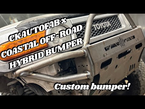 CKautofab x Coastal off-road FJ Hybrid custom bumper
