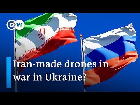 伊朗製造的無人機？烏克蘭正面臨 "神風 "無人機攻擊 | DW新聞 (Iran-made drones? Ukraine is facing 'kamikaze' drone attacks | DW News)