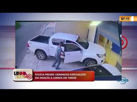 PoliÌcia prende criminoso especialista em assalto a carros em Timon, MA (27 05 20)
