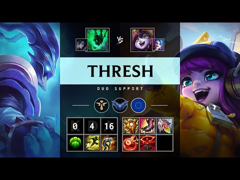 Thresh Support vs Lulu - EUW Diamond Patch 25.19