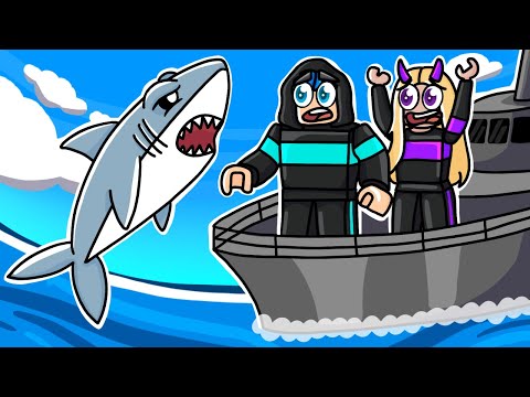 鯊魚咬人 2，誰能建造最堅固的船... (SharkBite 2, But Who Can Build the STRONGEST Boat..)