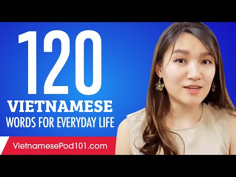 120 Vietnamese Words for Everyday Life - Basic Vocabulary #6