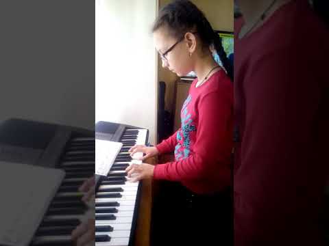 Tema la orgă Menuet