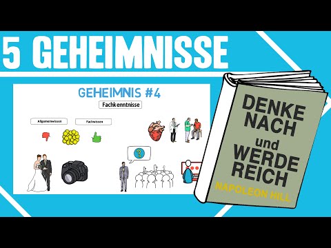 Denke nach und werde Reich (Napoleon Hill) - 5 Geheimnisse