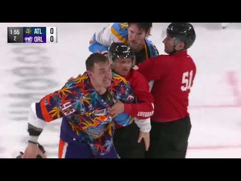 Atlanta Gladiators (0) @ Orlando Solar Bears (1) (2-24-2024)