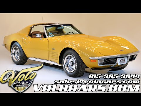 1971 Chevrolet Corvette (CC-1521026) for sale in Volo, Illinois