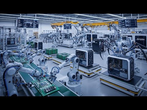 Inside the Computer Factory: How Modern Computers Are Made Step-by-Step
