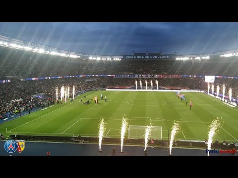 🔴🔵Paris SG 1-1 RC Lens🔴🟡 [23/04/22] : Entrée des deux équipes 🔥🔥