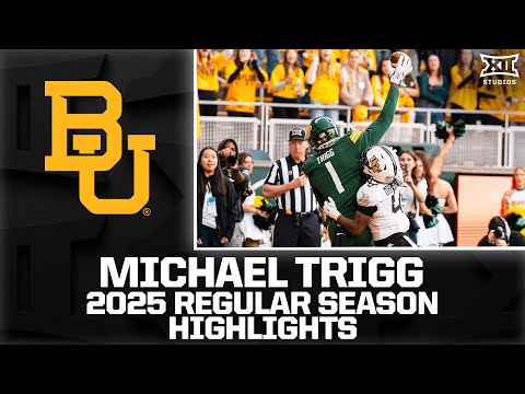 Michael Trigg Regular Season Highlights | 2025 Big 12 Football