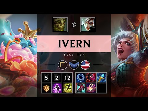 Ivern Top vs Riven - NA Diamond Patch 25.12