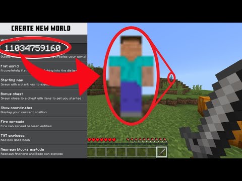 "DON'T PLAY ON THIS CURSED SEED "11034759160"on Minecraft(PE, Xbox, Switch, Windows)