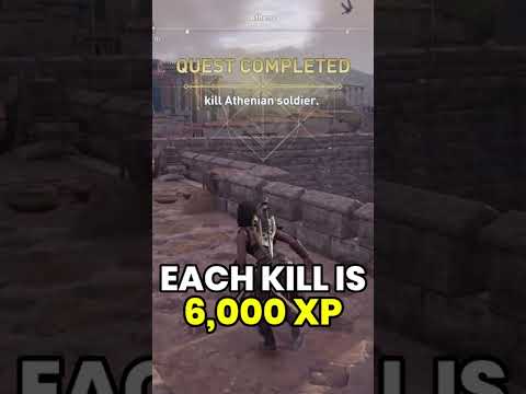 Make MILLIONS of EXP in Minutes in AC Odyssey #assassinscreedodyssey
