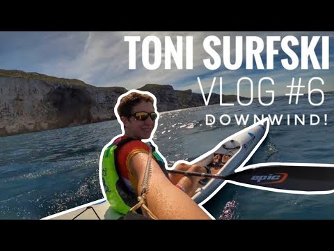 SURFSKI DOWNWIND (FIRST DOWNWIND AFTER QUARANTINE!) **VLOG #6**