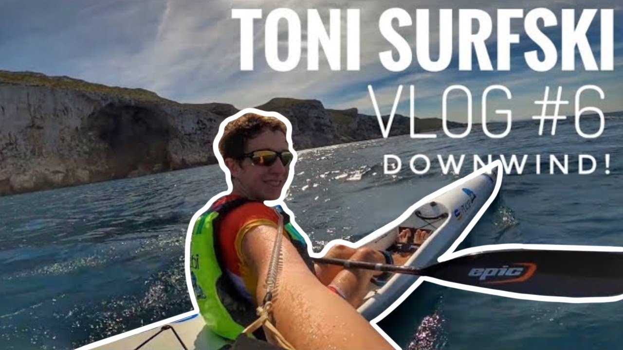 SURFSKI DOWNWIND (FIRST DOWNWIND AFTER QUARANTINE!) **VLOG #6**