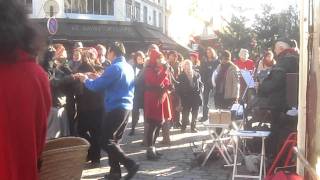 Street Scene ~ Rue de Mouffetard/ Paris ~ a Sunday morning