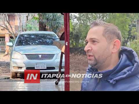 HURTARON UN VEHÍCULO EN EL BARRIO SAN PEDRO DE ENCARNACIÓN