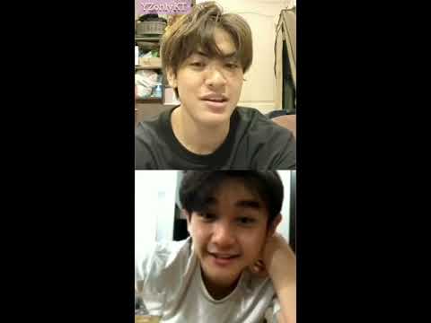 Joong IG live with Nai 190912 Singing Gan Lae Gan OST Love of Siam JoongNine 2moons2 the series Ming