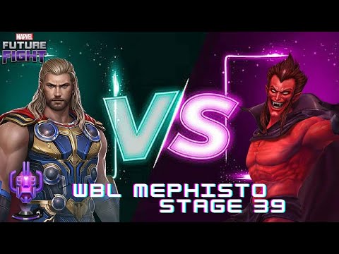 T3 Thor Showcase in WBL Mephisto Stage 39 - 80 Level - CTP Rage - Marvel Future Fight