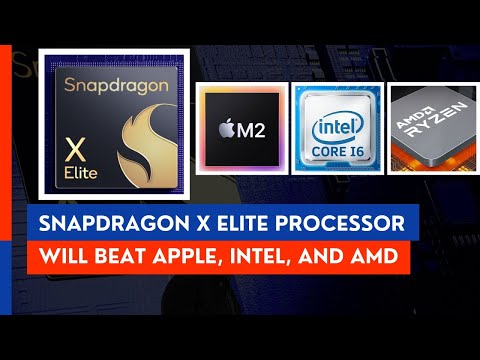 Qualcomm claims its Snapdragon X Elite processor will beat Apple, Intel, and AMD, soo in mid-2024.