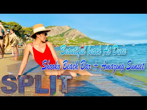 Split road trip + Beautiful beach at Duce / Shooko Beach Bar + amazing sunset