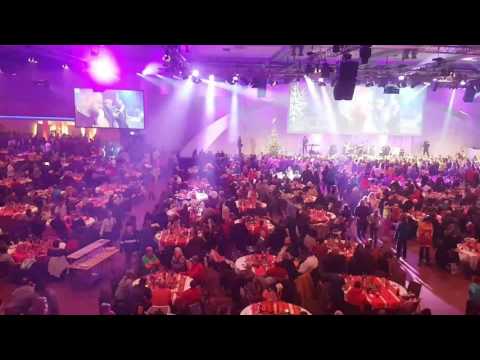 Weihnachten mit Frank Zander 19.12.2016 Haudegen Berlin Song  Berlin Estrel Hotel Obdachlosenfest