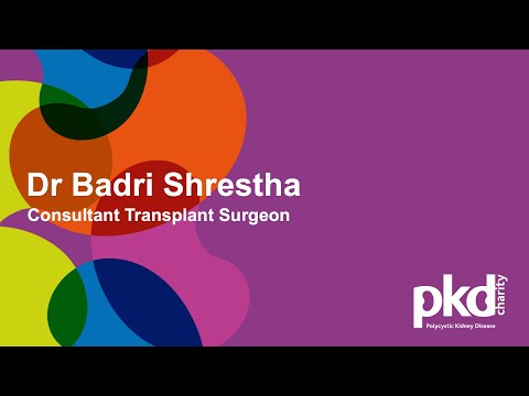 Video: 'The surgeon and ADPKD: when you need a transplant', Mr Badri Shrestha