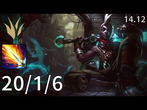 Ekko Jungle vs Kha'Zix - EUW Master | Patch 14.12